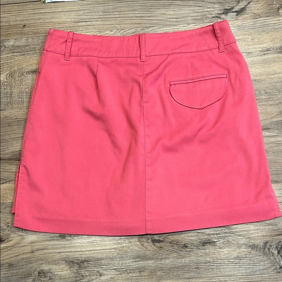 Izod C-Flex Coral/Melon Golf Skort - Picture 7 of 9